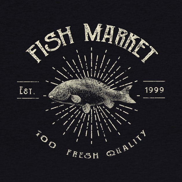 FISH MARKET by CANVAZSHOP